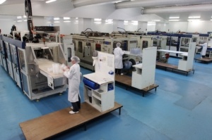 picture of the interior of the Knauf Industries site in La Bernerie