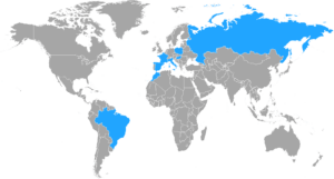 carte du monde agrifood