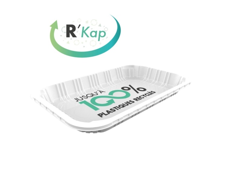 tray from recycled Knauf Industries called r'kap