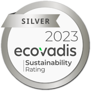 2023 ecovadis silver medal for Knauf Industries