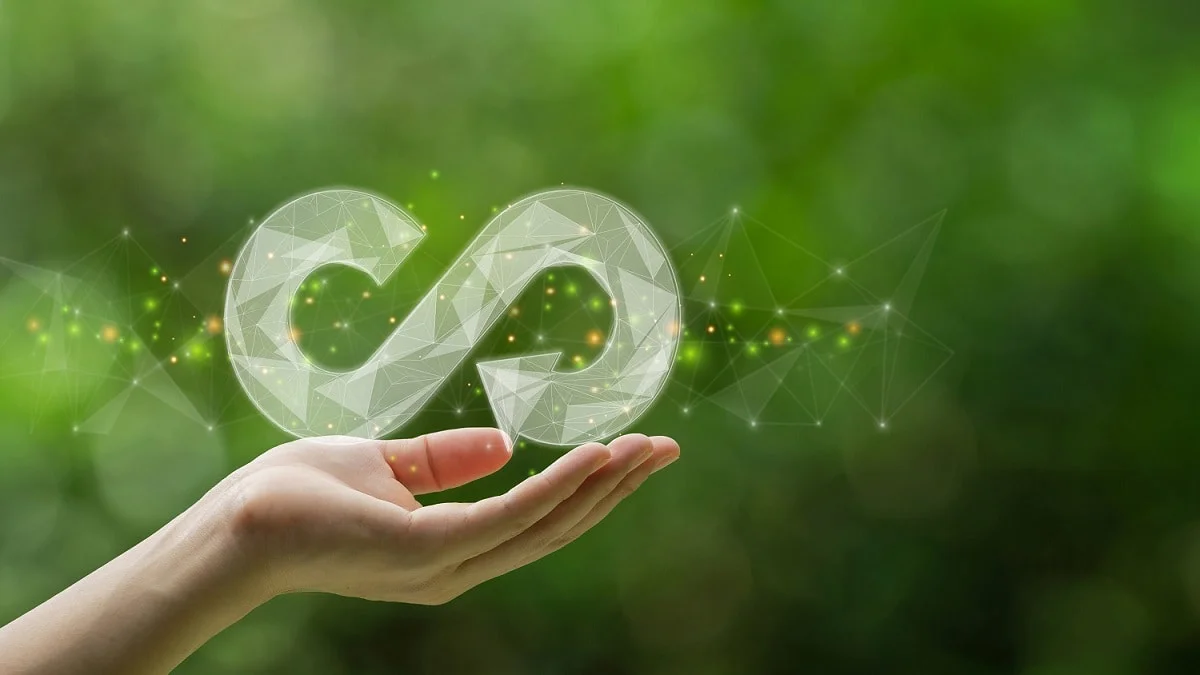 circular economy logotype