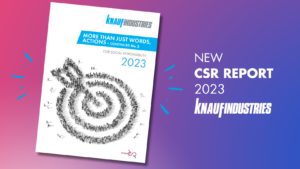 New CSR 2023 report of Knauf Industries