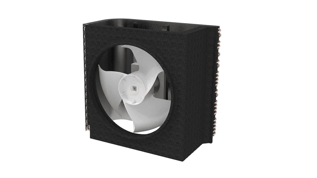 Advantages of using EPP on fans installation in HVAC appliance