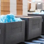 Bac en PPE Komebac sur convoyeur