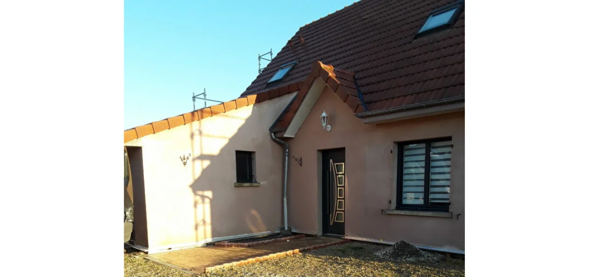 photo de l'entrée d'une maison