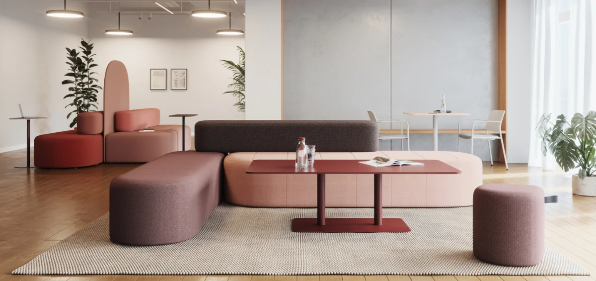 Mobilier de la gamme REVO de Profim