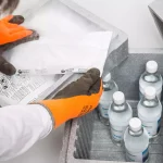 Freshbox 16 L avec bouteilles d'eau et CO2 solide